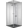 Báo Giá Lắp Đặt Vách Kính Nhà Tắm 90 Độ Theo Kích Thước Yêu Cầu