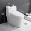 Bồn Cầu 1 Khối TTCERA BC006