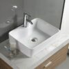 Chậu lavabo đặt bàn vuông TTCERA LB12