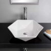Chậu Lavabo Sứ Đặt Bàn Kim Cương TTCERA LB18