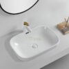 Chậu Lavabo Sứ Dương Vành Ovan TTCERA LB42