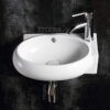 Chậu Lavabo Treo Tường Mini TTCERA LB503