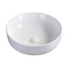 Chậu Lavabo Tròn Trắng Đặt Bàn TTCERA LB49