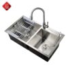 Chậu Rửa Chén Hai Hố Lệch INOX 304 TTCERA CR904 – 8245