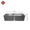Chậu Rửa Chén INOX 304 TTCERA CR902 – 8245