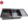 Chậu Rửa Chén INOX Phủ Nano Có Bàn Chờ TTCERA CRNN-10048A