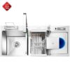 Chậu Rửa Chén Vắt Dao Hộc Rác INOX 304 TTCERA CR901 – 10048