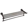 Giàn Vắt Khăn Đa Năng Đồng Mạ PVD Cao Cấp Màu Vàng – Đen – Inox Bóng TTCERA MKT1006