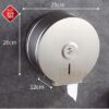 Hộp Đựng Giấy Vệ Sinh Gắn Tường Cỡ Lớn Inox 304 TTCERA LG06