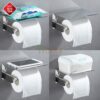 Móc Treo Giấy Vệ Sinh Có Khay Inox Bóng TTCERA LG02