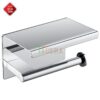 Móc Treo Giấy Vệ Sinh Có Khay Inox Bóng TTCERA LG02