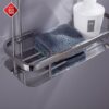 Kệ Treo Tường Thẳng 2 Tầng INOX 304 TTCERA RGT05