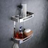 Kệ Treo Tường Thẳng 2 Tầng INOX 304 TTCERA RGT09