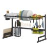 Kệ Úp Chén Đa Năng Inox Sơn Tĩnh Điện Trên Bồn Rửa TTCERA KC01