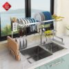 Kệ Úp Chén Inox Đa Năng Trên Bồn Rửa TTCERA KC01A