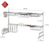 Kệ Úp Chén Inox Đa Năng Trên Bồn Rửa TTCERA KC01A