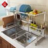 Kệ Úp Chén Inox Đa Năng Trên Bồn Rửa TTCERA KC01A