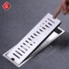 Phiễu Thoát Sàn Chống Hôi INOX 304 Mờ TTCERA PT03