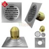 Phiễu Thoát Sàn Chống Hôi INOX 304 Mờ TTCERA PT06