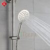 Sen Tắm Tròn Inox 304 Dùng Máy Nước Nóng Trực Tiếp TTCERA SC126