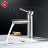 Vòi Lavabo Tròn Nóng Lạnh Inox TTCERA LB217