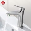 Vòi Lavabo Tròn Nóng Lạnh Inox 304 TTCERA LB219