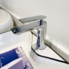 Vòi Lavabo Tròn Tay Dẹp Đồng Thau Mạ Crome TTCERA LB255
