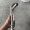 Vòi Lavabo Tròn Tay Dẹp Nóng Lạnh 30cm Inox 304 Bóng Gương TTCERA LB237A