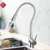 Vòi Rửa Chén Bẻ Nóng Lạnh INOX 304 Bóng TTCERA CNL423