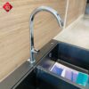 Vòi Rửa Chén Lạnh INOX 304 Bóng Xoay Ổ Bi TTCERA CL510