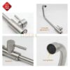 Vòi Rửa Chén Lạnh INOX 304 TTCERA CL505