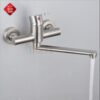 Vòi Rửa Chén Nóng Lạnh Âm Tường INOX 304 TTCERA CNL418