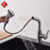 Vòi Rửa Chén Rút Dây Nóng Lạnh INOX 304 TTCERA CNL407