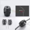 Vòi Rửa Chén Rút Nóng Lạnh Inox Sơn Tĩnh Điện Đen TTCERA CNL510