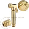 Vòi Xịt Vệ Sinh Đồng Mạ Vàng PVD TTCERA TX07