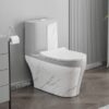 Bồn Cầu 1 Khối Xám Vân Đá TTCERA BC037
