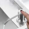Bộ Đầu Bơm Hút Nước Rửa Chén Gắn Bồn Rửa Với Ống Dẫn Silicon Dài 1,2m XB01