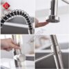 Vòi Rửa Chén Nóng Lạnh Lò So Dây Rút INOX 304 TTCERA CNL424