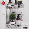 Kệ Góc Treo Tường INOX 304 Nan Vuông Đúc Đặc TTCERA RGT12