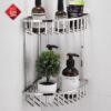 Kệ Góc Treo Tường INOX 304 Nan Vuông Đúc Đặc TTCERA RGT12