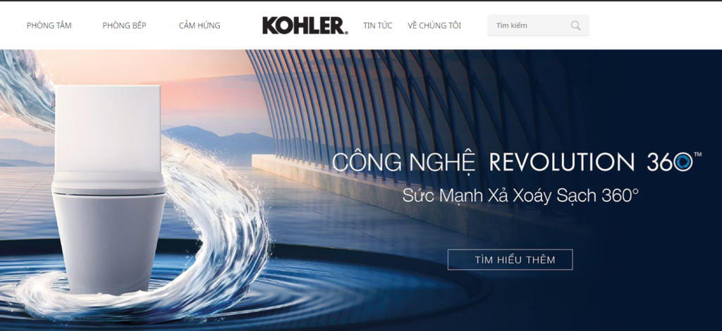 cửa hàng thiết bị vệ sinh Kohler tại Quận 1, HCM.