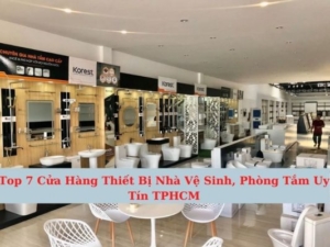 Top 7 Cửa Hàng Thiết Bị Nhà Vệ Sinh, Phòng Tắm Uy Tín TPHCM