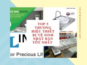 Top 5 Thương Hiệu Thiết Bị Vệ Sinh Nhật Bản Tốt Nhất