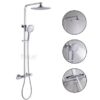 Sen Cây Tắm Đứng Đồng Thau Crom Holer HL217