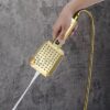 Sen Cây Tắm Đứng Đồng Thau Mạ Vàng Holer HL219