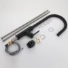Vòi Rửa Chén Rút Dây Đồng Sơn Tĩnh Điện Màu Đen Holer CHL803