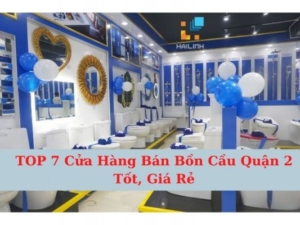 TOP Cửa Hàng Bán Bồn Cầu Quận 2 Tốt, Giá Rẻ