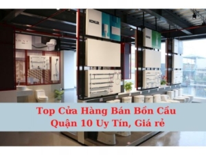 Top 7 Cửa Hàng Bán Bồn Cầu Quận 10 Tốt Giá Rẻ