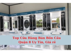 Top 7 Cửa Hàng Bán Bồn Cầu Quận 8 Tốt Giá Rẻ