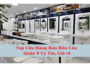 Top 7 Cửa Hàng Bán Bồn Cầu Quận 9 Tốt Giá Rẻ